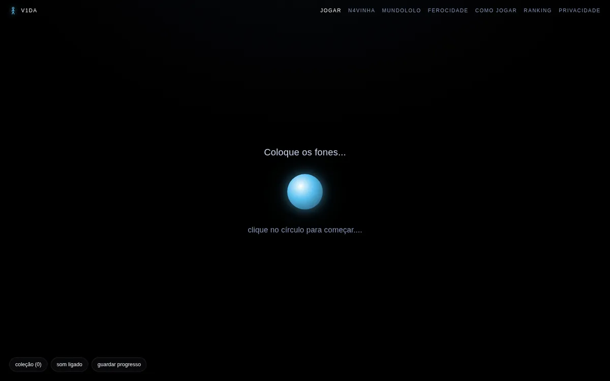 Tela do jogo Relax do Mation Labs